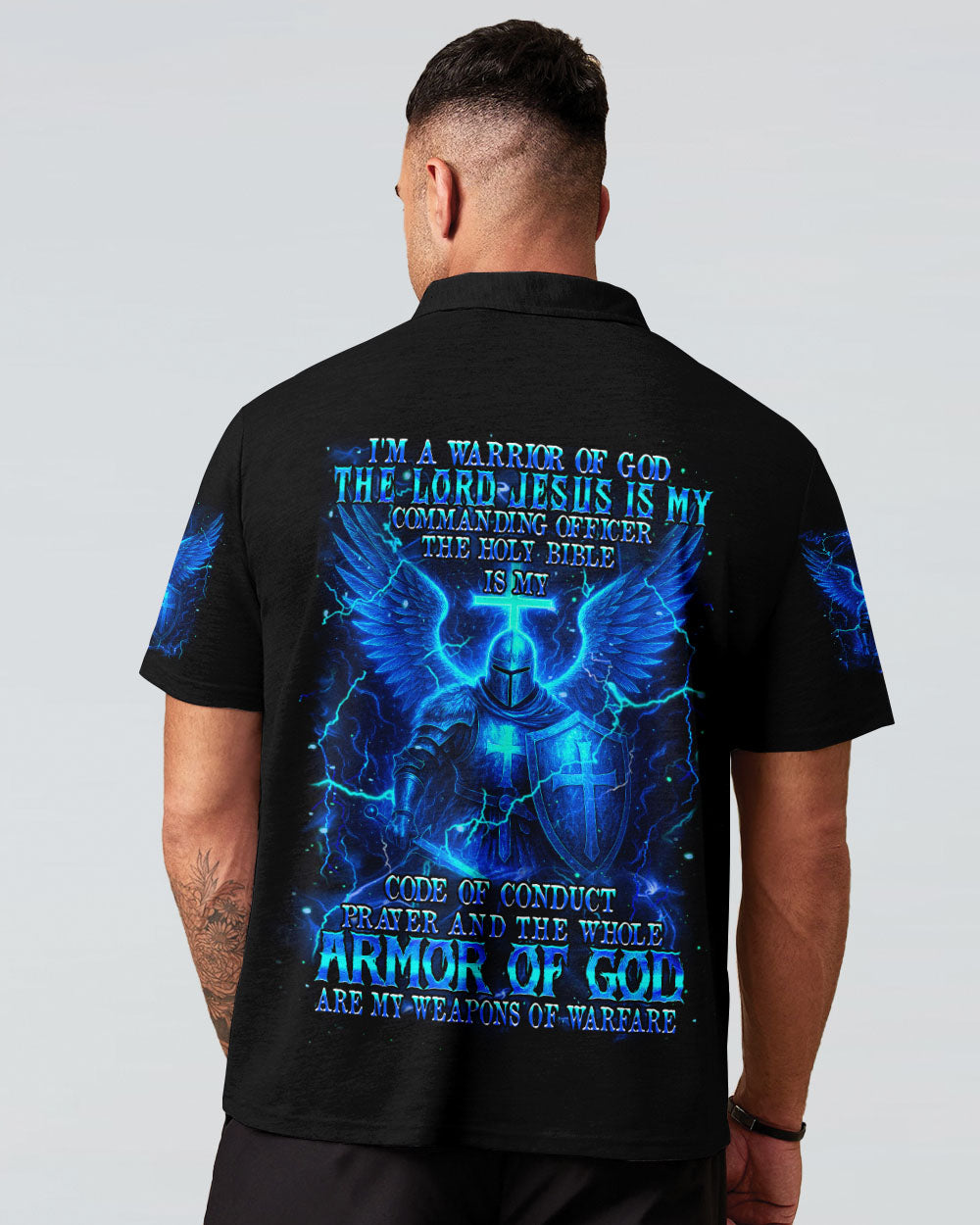 I'm A Warrior Of God Men's All Over Print Shirt - Yhhn0207252