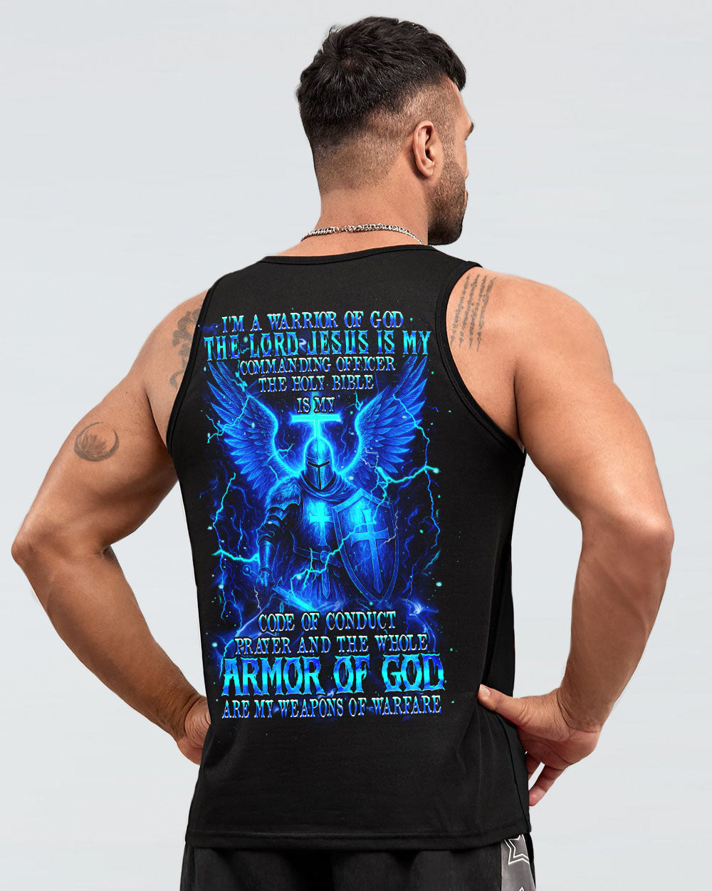 I'm A Warrior Of God Men's All Over Print Shirt - Yhhn0207252