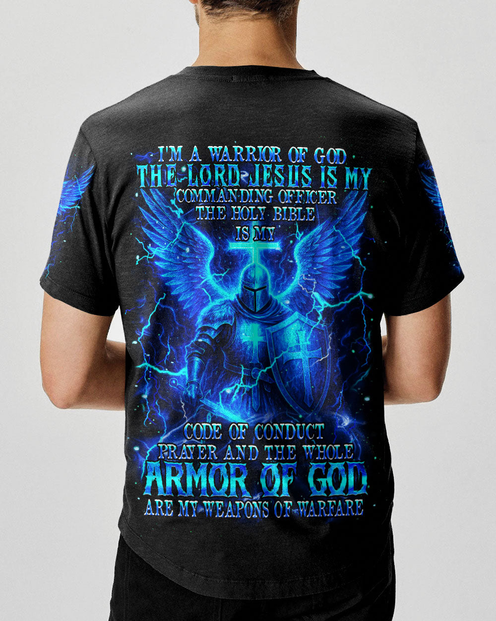 I'm A Warrior Of God Men's All Over Print Shirt - Yhhn0207252