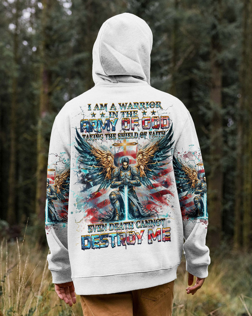 I Am A Warrior In The Army Of God Men's All Over Print Shirt - Yhhn0212243