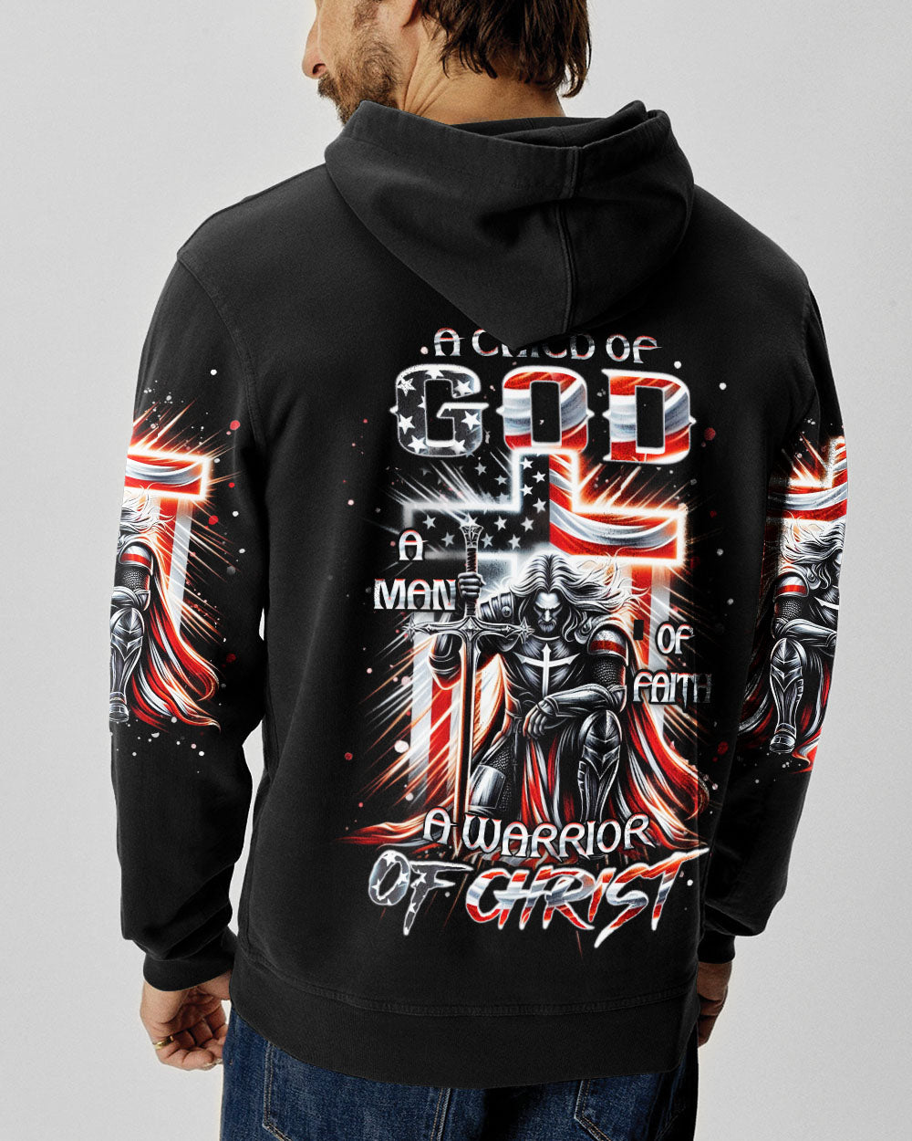 A Warrior Of Christ Men's All Over Print Shirt - Yhhn0403252