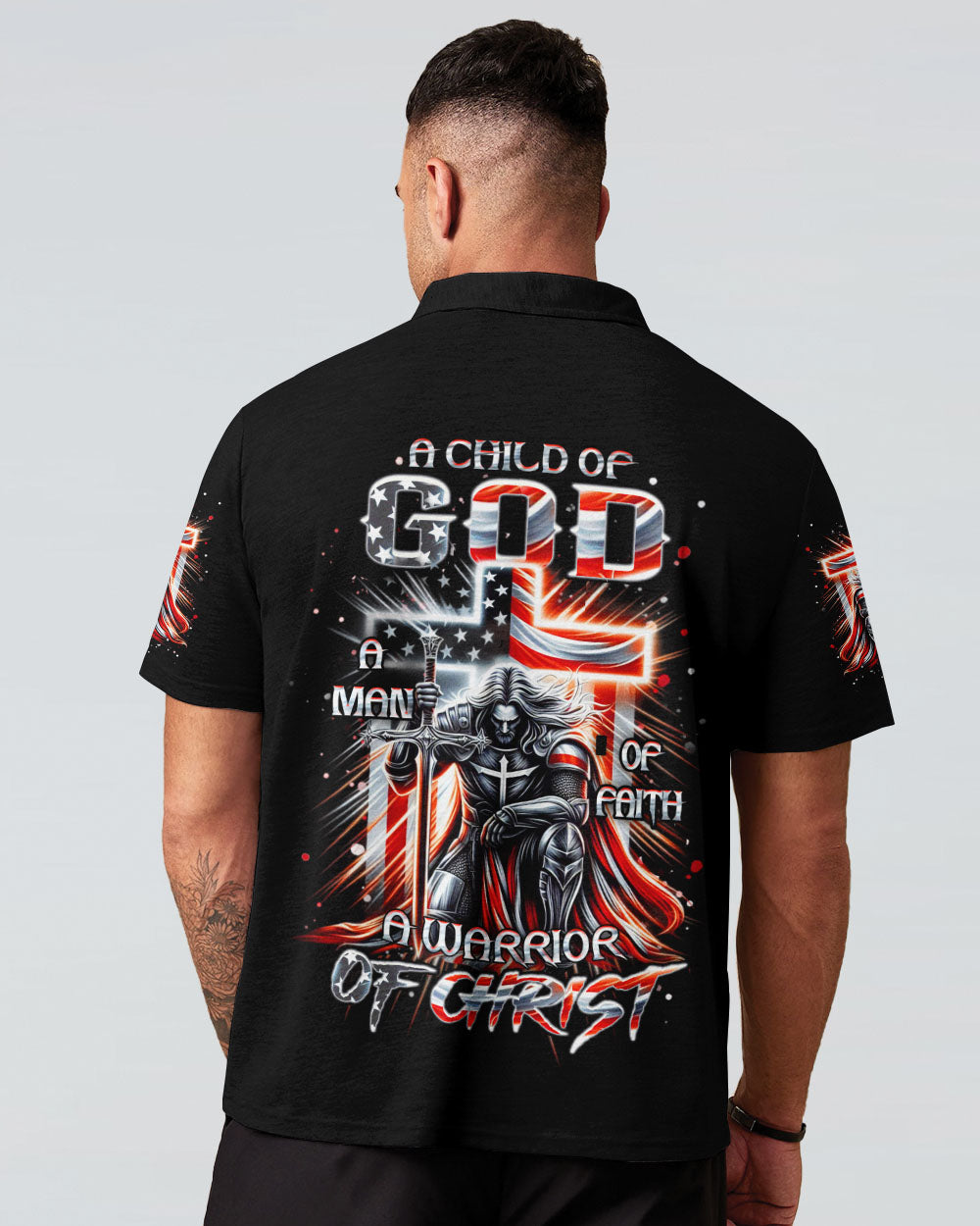 A Warrior Of Christ Men's All Over Print Shirt - Yhhn0403252