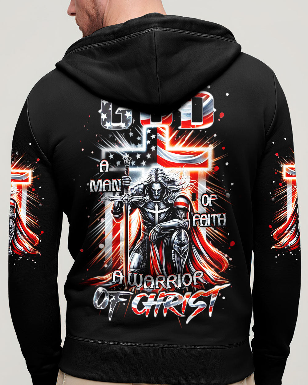 A Warrior Of Christ Men's All Over Print Shirt - Yhhn0403252