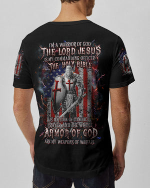 I'm A Warrior Of God Men's All Over Print Shirt - Yhhn0407243