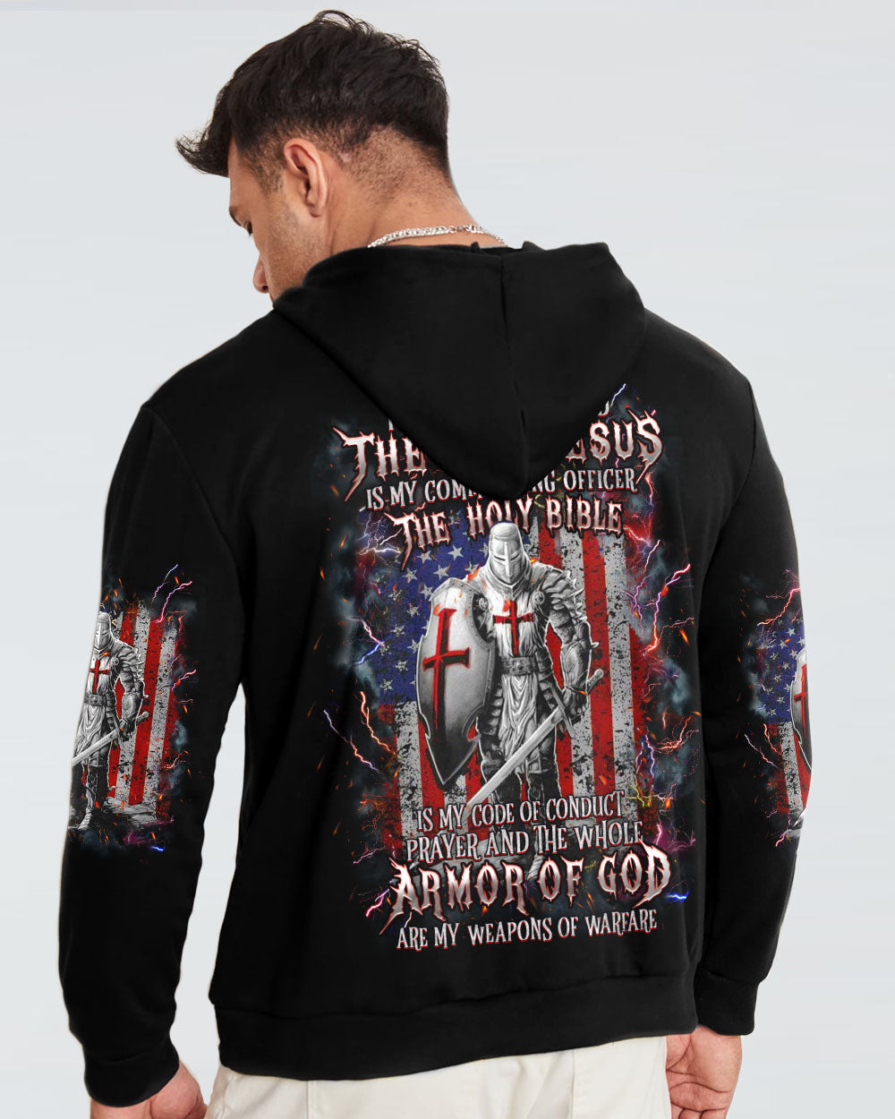 I'm A Warrior Of God Men's All Over Print Shirt - Yhhn0407243