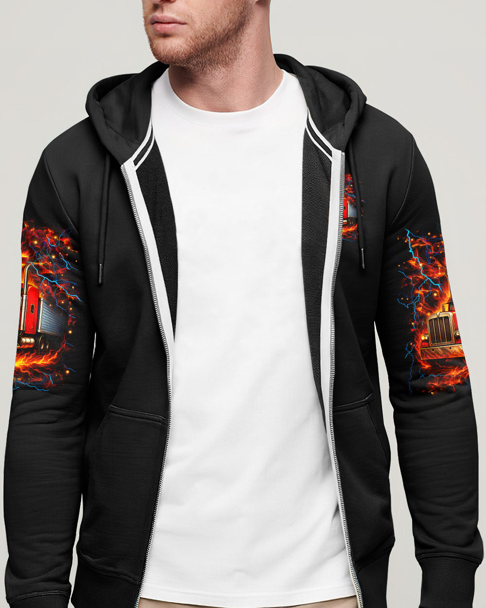 I Run On Diesel And Jesus Trucker Men's All Over Print Shirt - Yhhn0408254