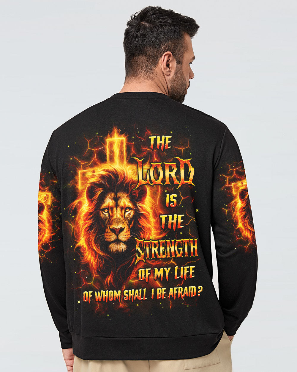 The Lord Is The Strength Of My Life Men's All Over Print Shirt - Yhhn0409252