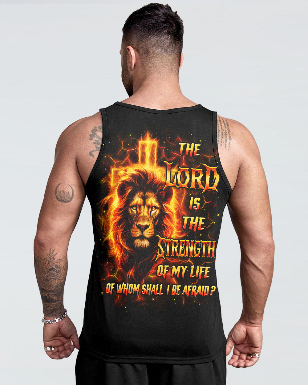 The Lord Is The Strength Of My Life Men's All Over Print Shirt - Yhhn0409252