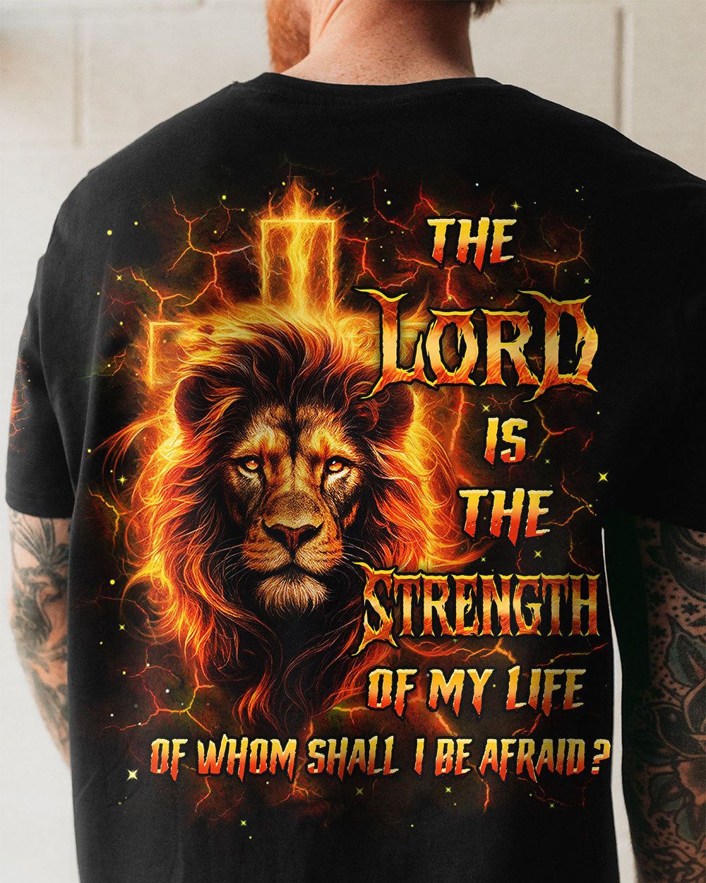The Lord Is The Strength Of My Life Men's All Over Print Shirt - Yhhn0409252