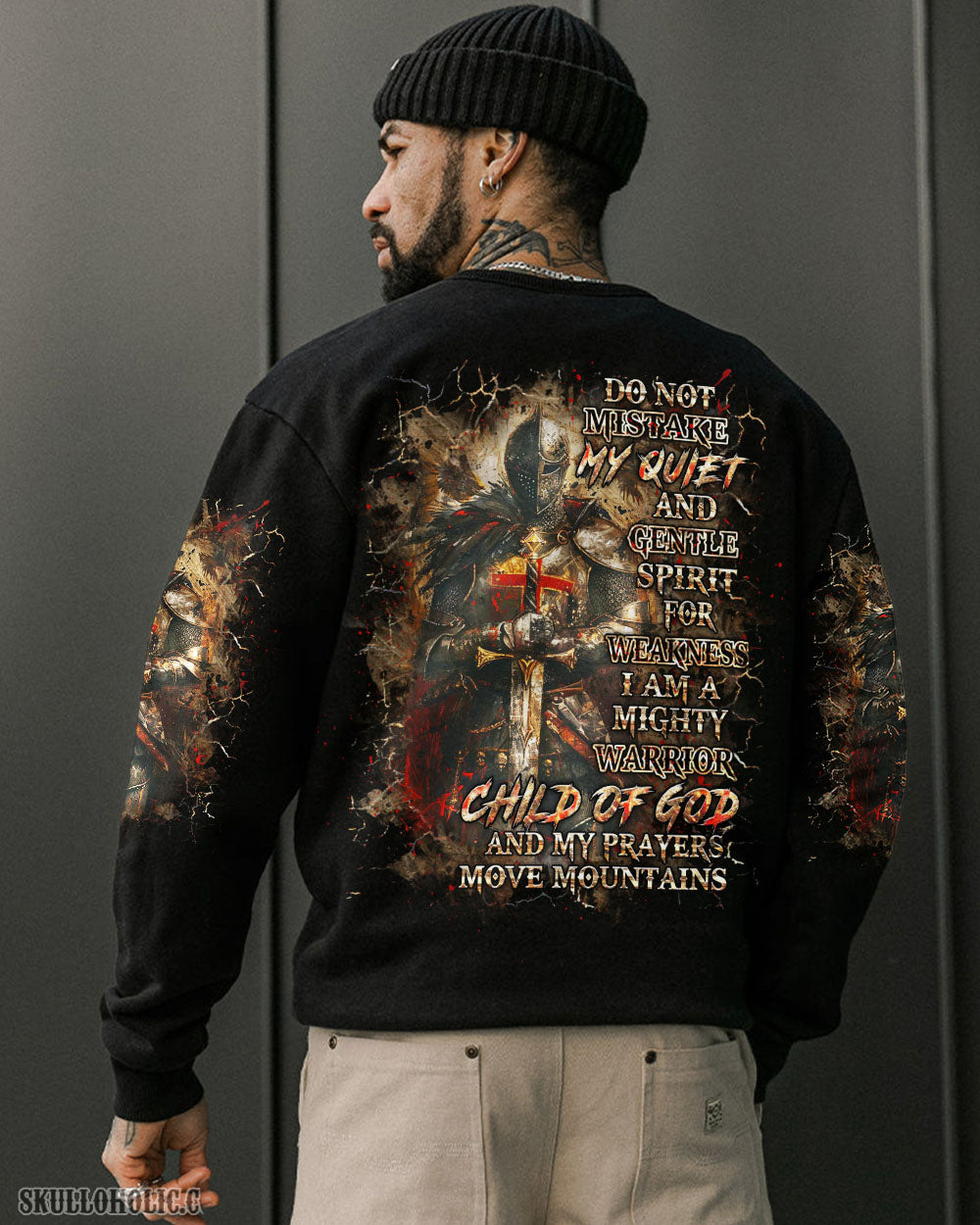 I Am Mighty Warrior Child of God Men's All Over Print Shirt - Yhhn0412242