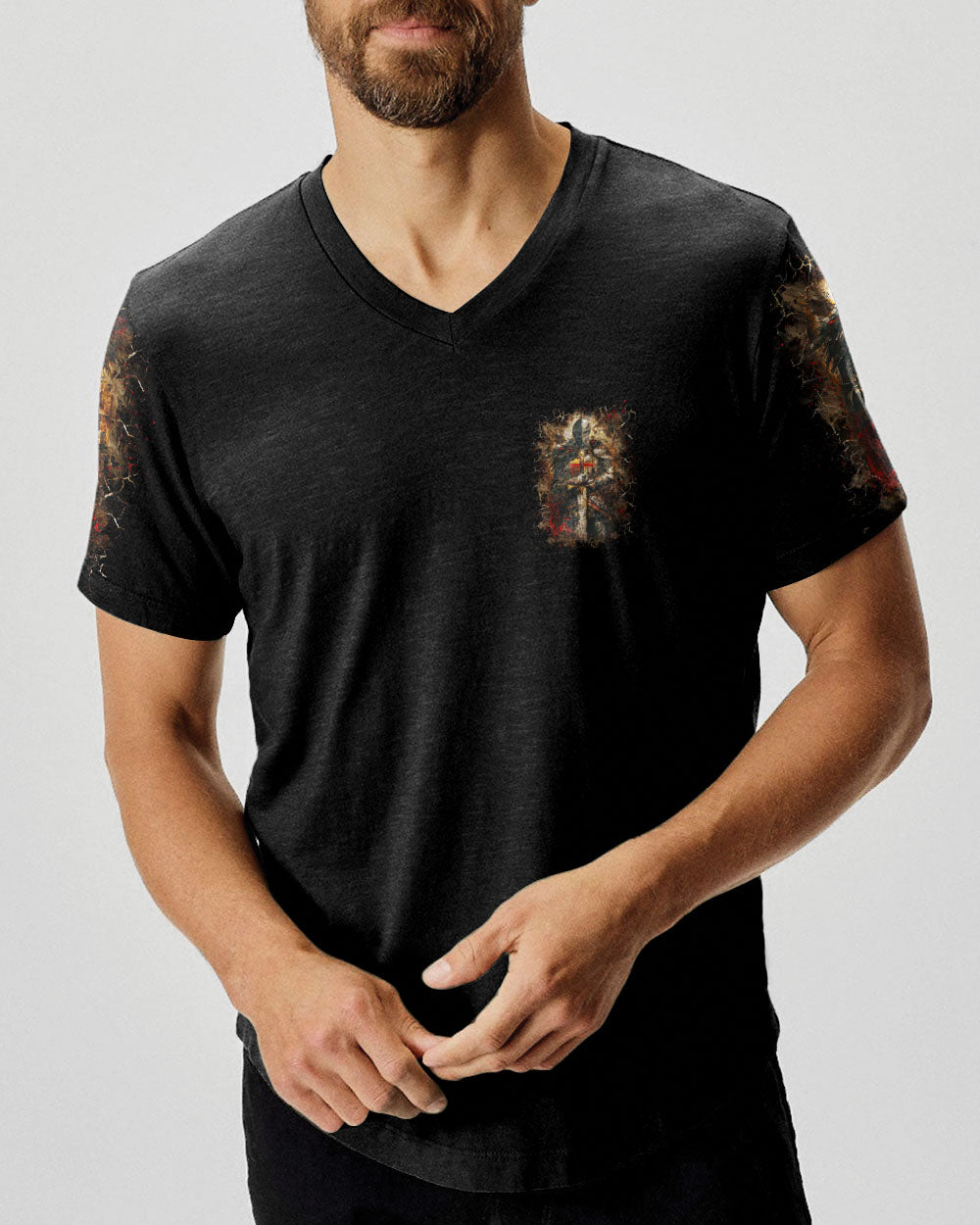 I Am Mighty Warrior Child of God Men's All Over Print Shirt - Yhhn0412242