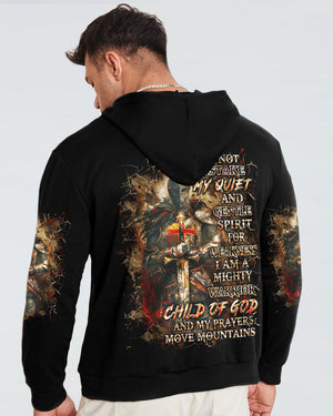 I Am Mighty Warrior Child of God Men's All Over Print Shirt - Yhhn0412242