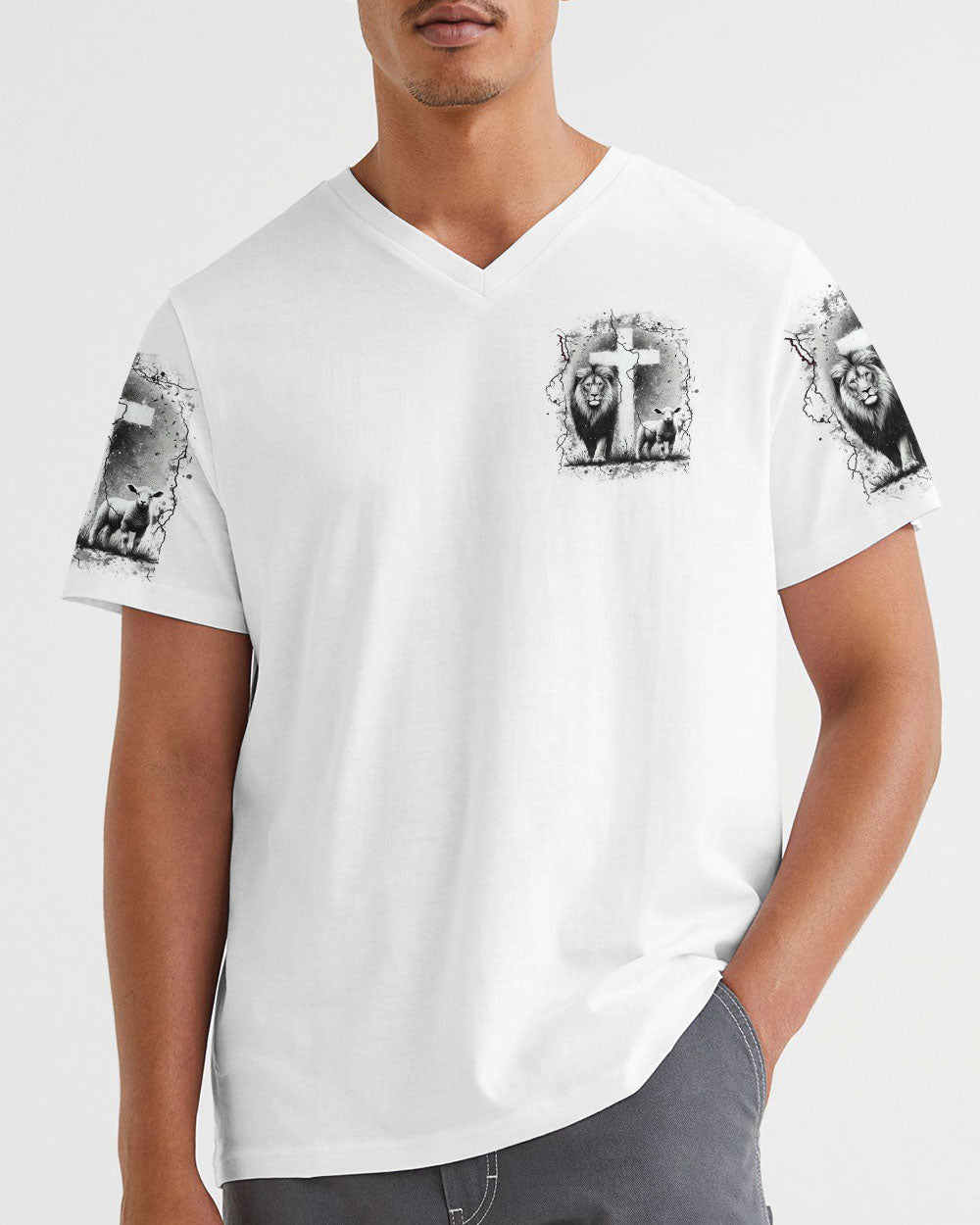 Faith Over Fear Men's All Over Print Shirt - Yhhn0512252