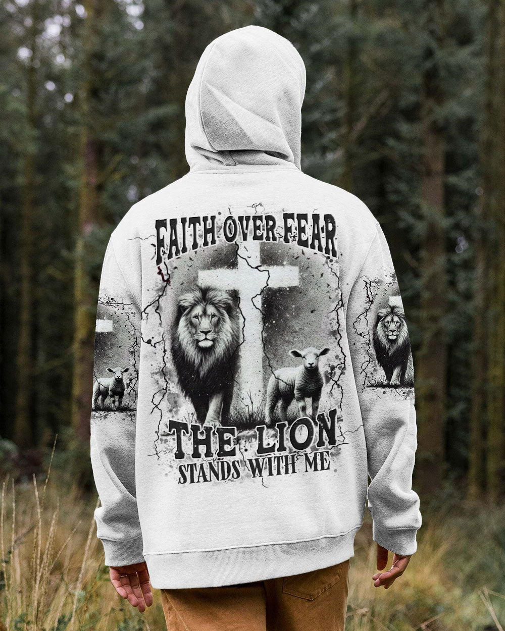Faith Over Fear Men's All Over Print Shirt - Yhhn0512252