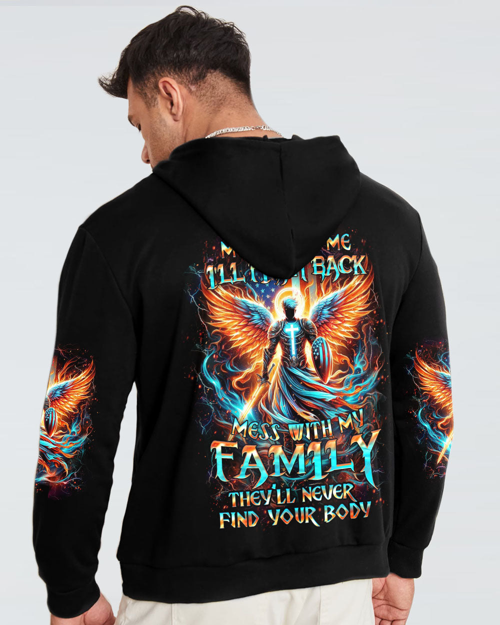 Mess With Me I'll Fight Back Men's All Over Print Shirt - Yhhn0606243