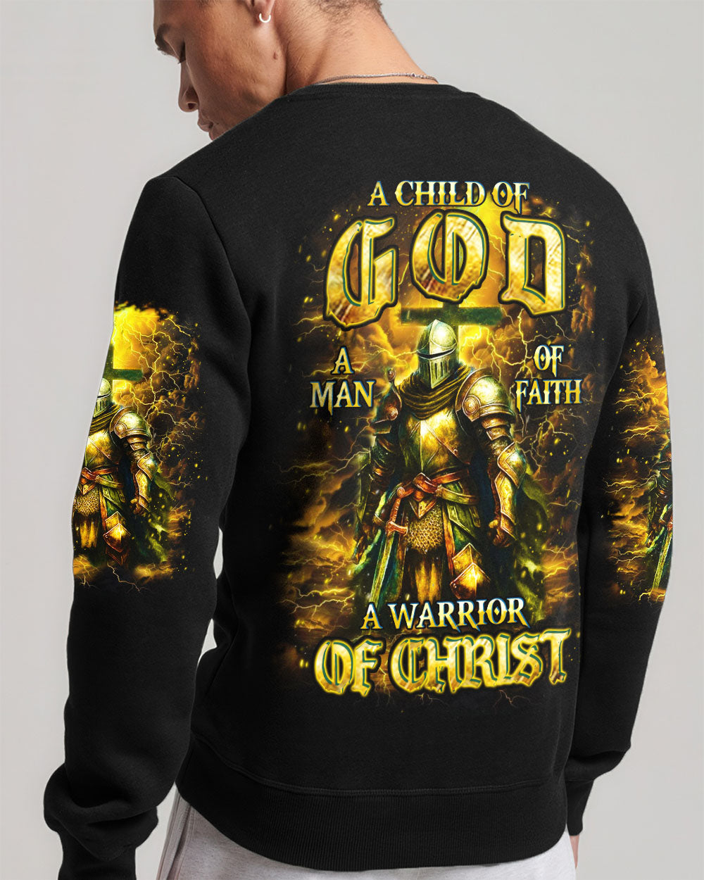 A Warrior Of Christ Men's All Over Print Shirt - Yhhn0610254