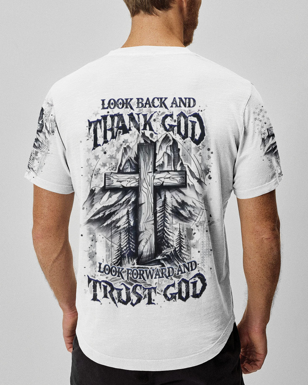 Look Back And Thank God Men's All Over Print Shirt - Yhhn0611244