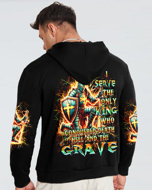 I Serve The Only King Men's All Over Print Shirt - Yhhn0706241