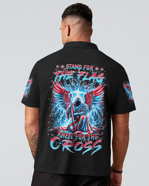 Stand For The Flag Kneel For The Cross Men's All Over Print Shirt - Yhhn0805242