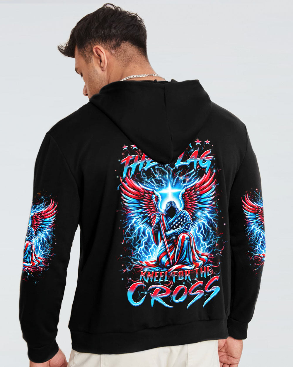Stand For The Flag Kneel For The Cross Men's All Over Print Shirt - Yhhn0805242