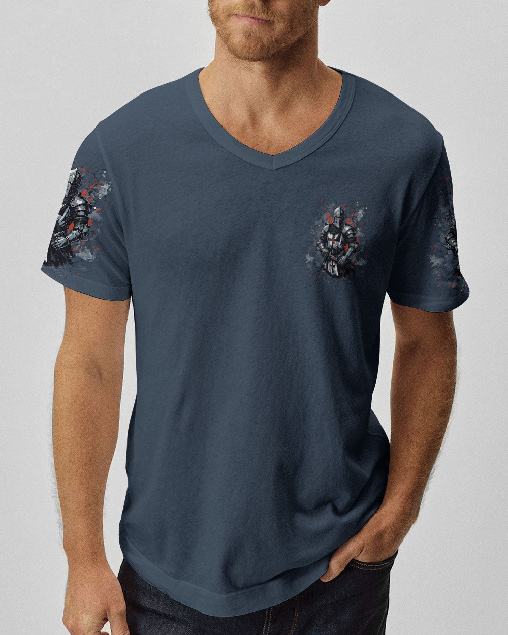 A Warrior Of Christ Men's All Over Print Shirt - Yhhn0810251