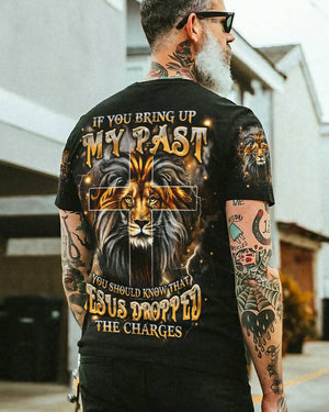 Jesus Dropped The Charges Lion Men's All Over Print Shirt - Yhhn0901251