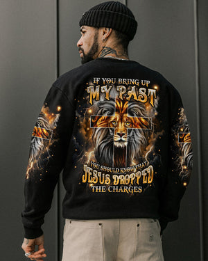 Jesus Dropped The Charges Lion Men's All Over Print Shirt - Yhhn0901251