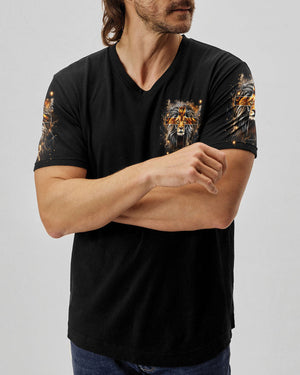 Jesus Dropped The Charges Lion Men's All Over Print Shirt - Yhhn0901251