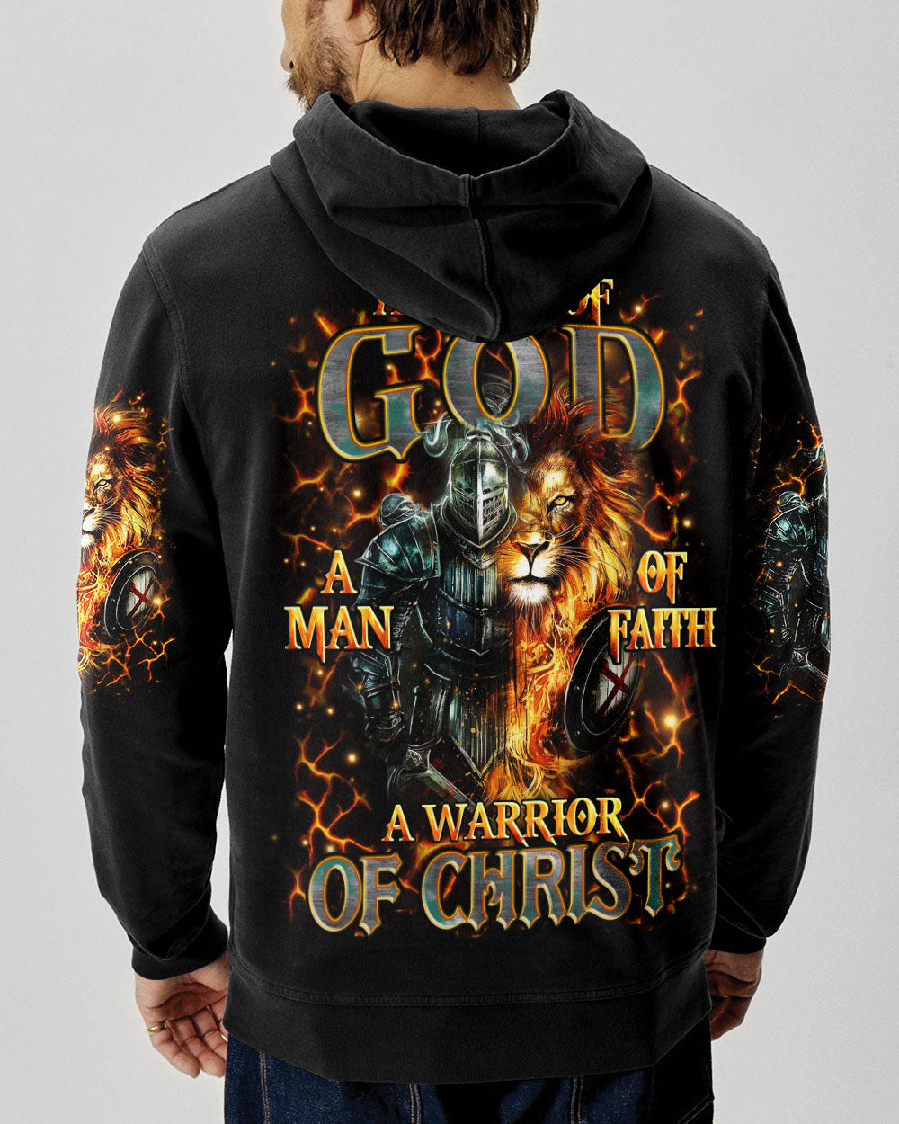 A Warrior Of Christ Men's All Over Print Shirt - Yhhn0907253