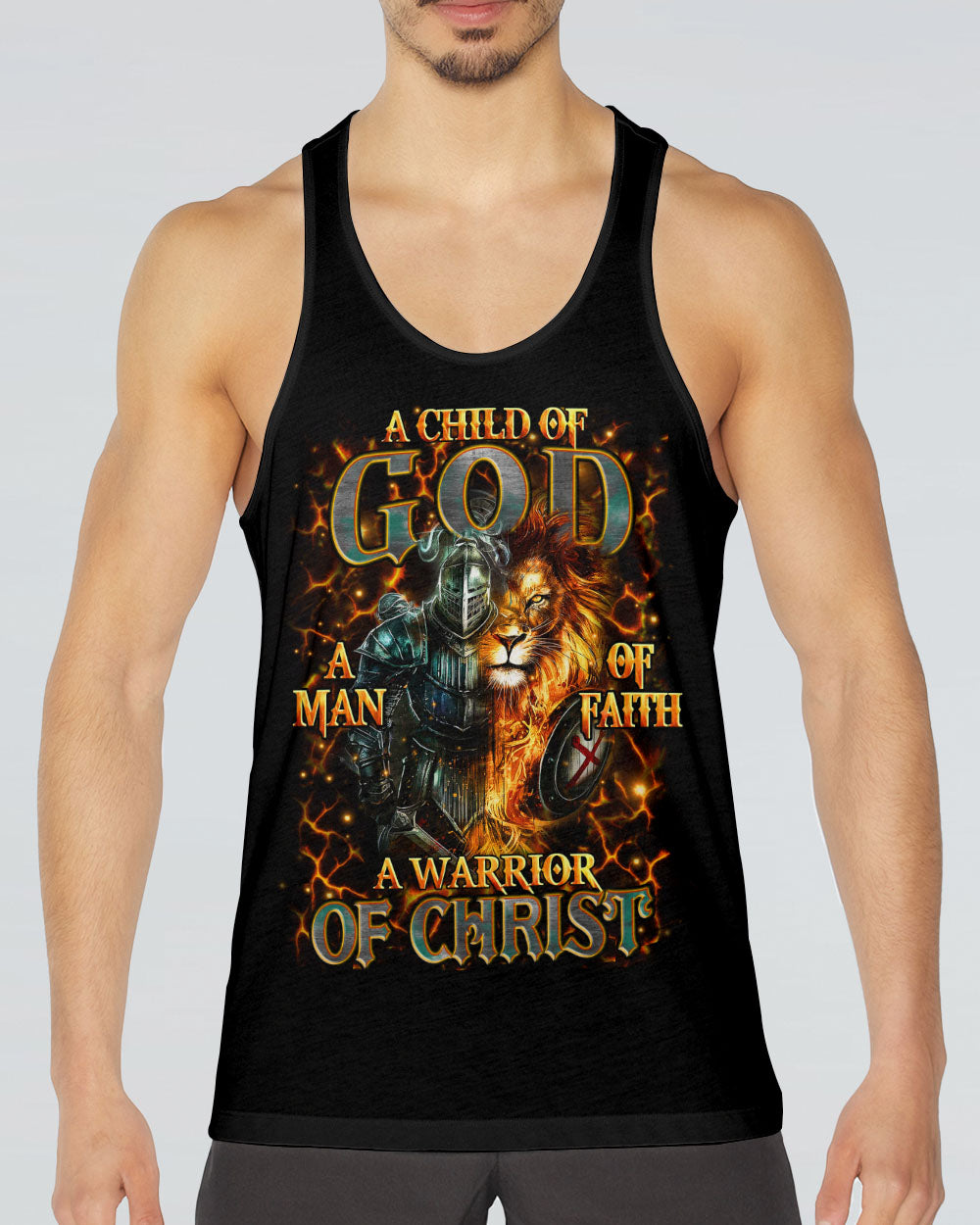 A Warrior Of Christ Men's All Over Print Shirt - Yhhn0907253