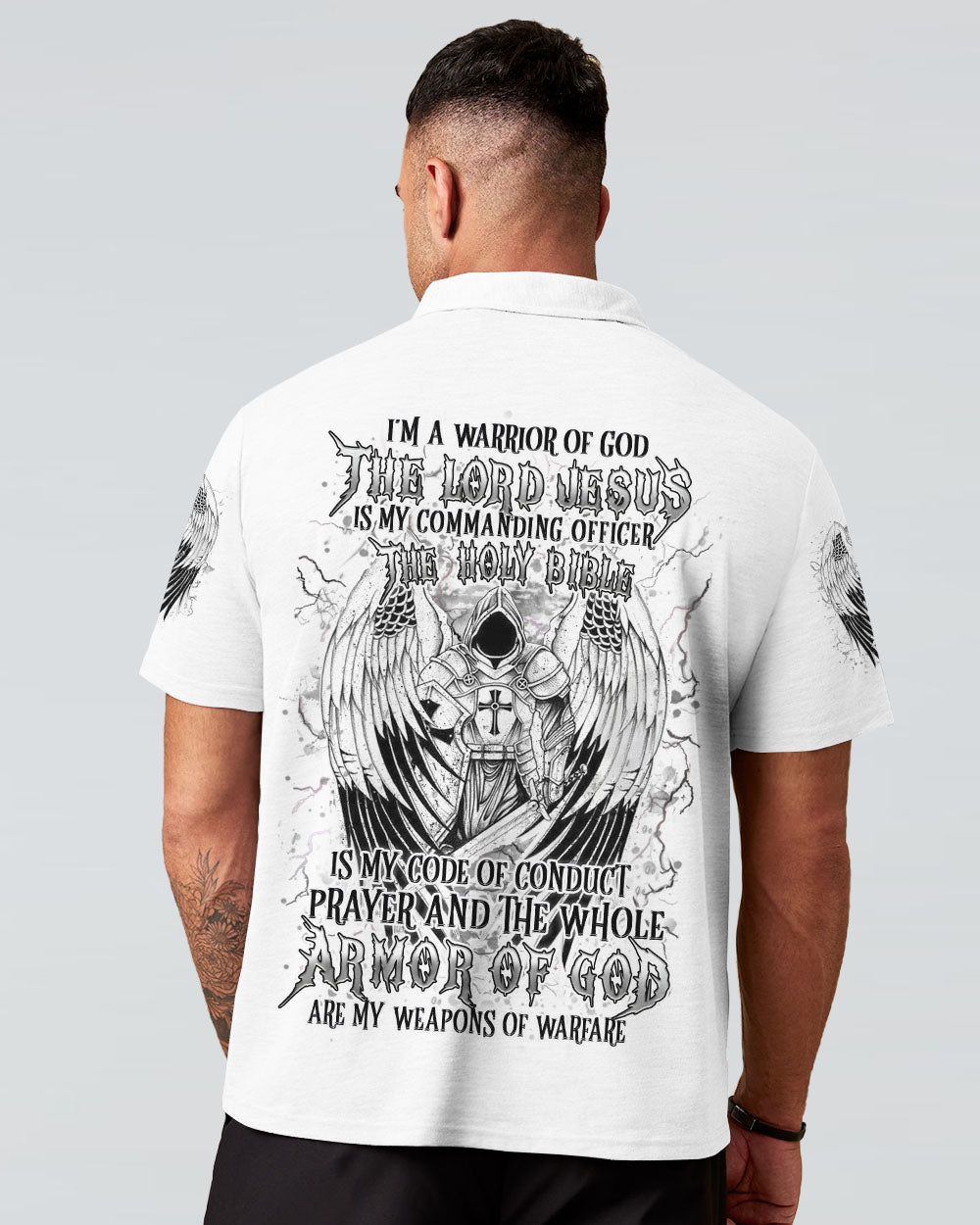I'm A Warrior Of God Men's All Over Print Shirt - Yhhn0908243