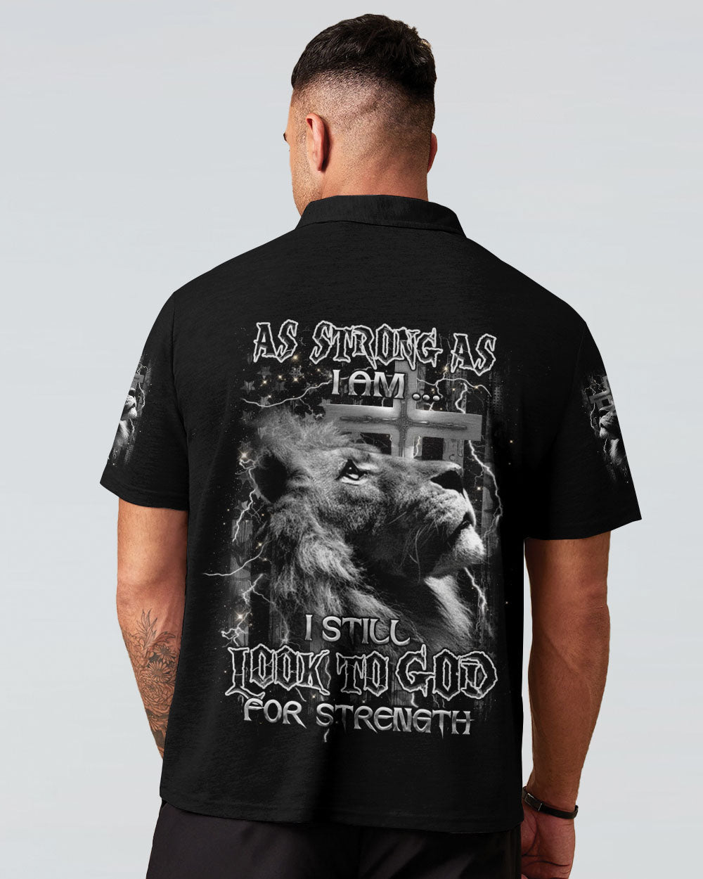 I Still Look To God For Strength Men's All Over Print Shirt - Yhhn1001251