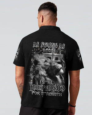 I Still Look To God For Strength Men's All Over Print Shirt - Yhhn1001251