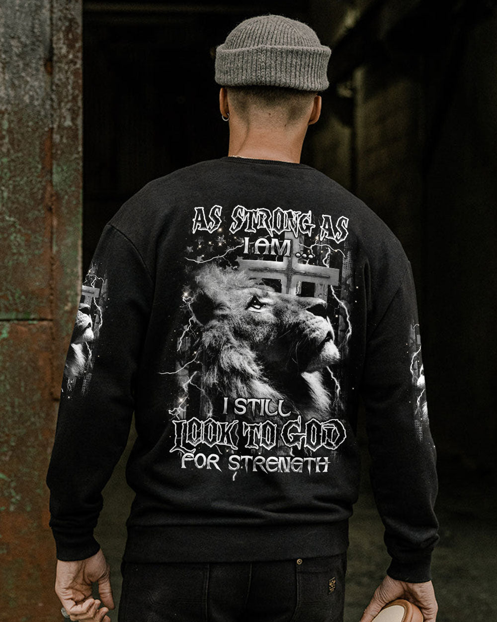 I Still Look To God For Strength Men's All Over Print Shirt - Yhhn1001251