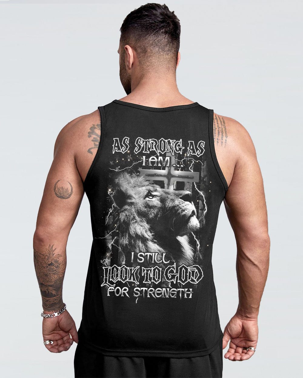 I Still Look To God For Strength Men's All Over Print Shirt - Yhhn1001251