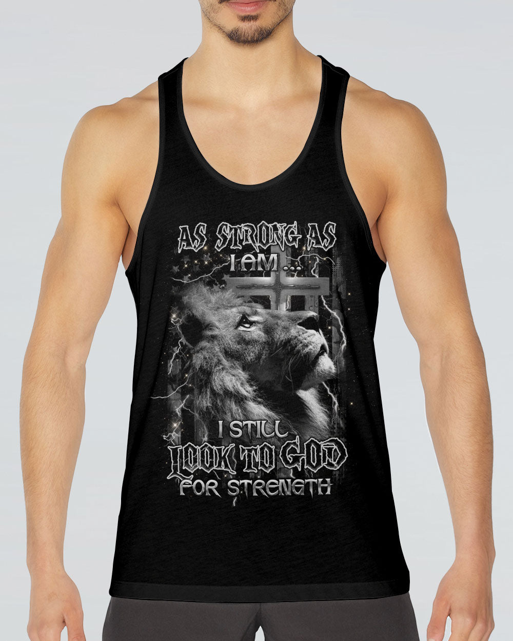 I Still Look To God For Strength Men's All Over Print Shirt - Yhhn1001251
