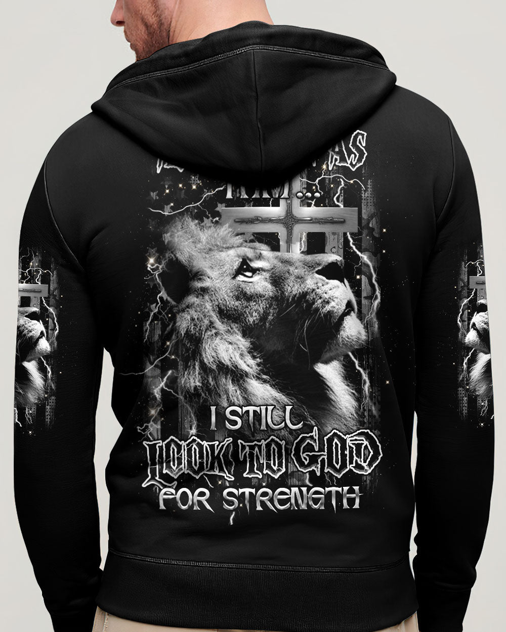 I Still Look To God For Strength Men's All Over Print Shirt - Yhhn1001251