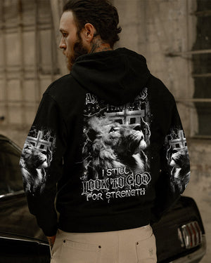 I Still Look To God For Strength Men's All Over Print Shirt - Yhhn1001251
