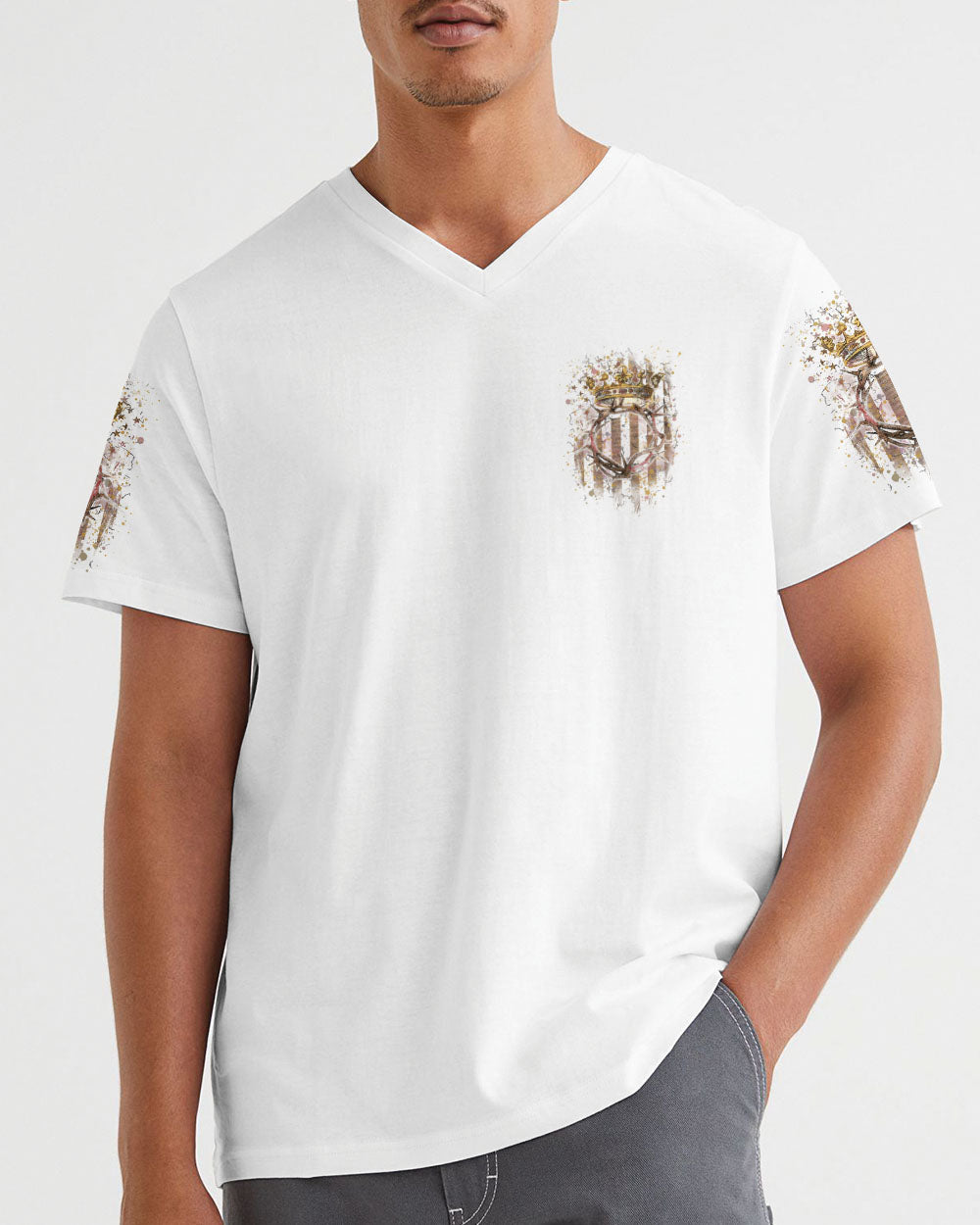 Jesus Christ King Of Kings Lord Of Lords Men's All Over Print Shirt - Yhhn1004242
