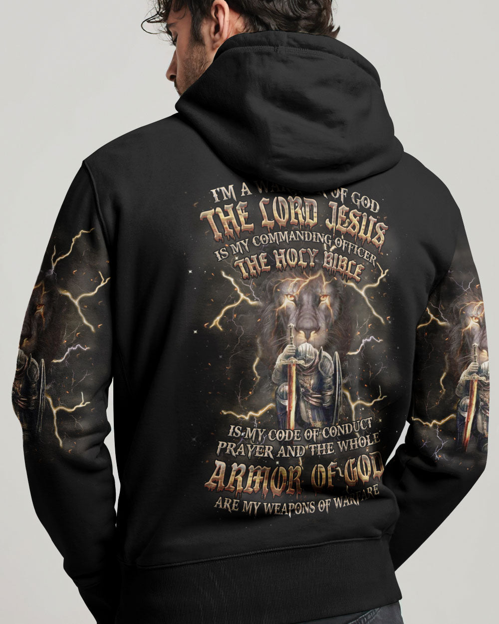 I'm A Warrior Of God Men's All Over Print Shirt - Yhhn1005243