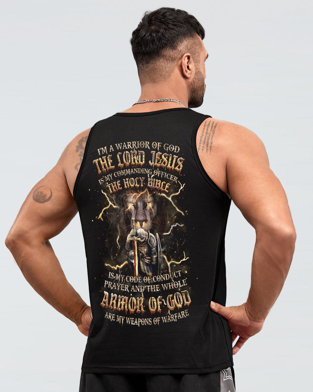 I'm A Warrior Of God Men's All Over Print Shirt - Yhhn1005243