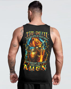 The Devil Saw Me With My Head Down Men's All Over Print Shirt - Yhhn1007251