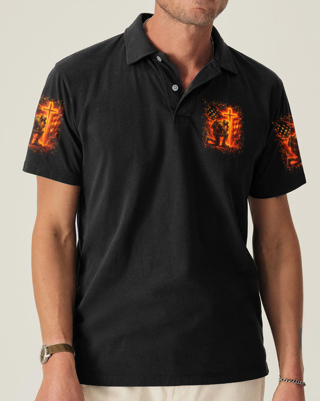 God Is My Father Veterans Are My Brothers Men's All Over Print Shirt - Yhhn1009253