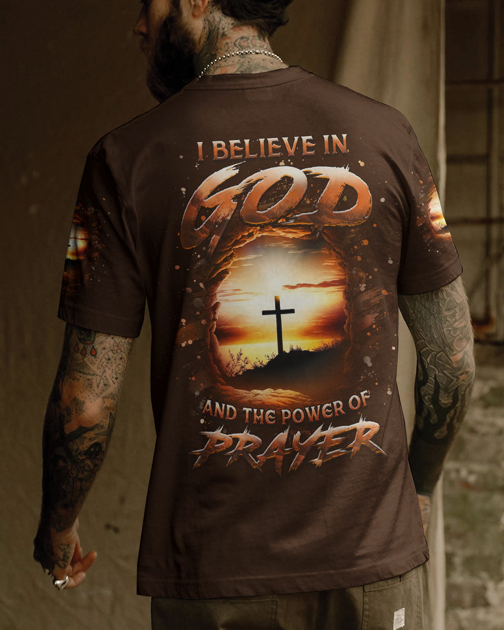 I Believe In God Men's All Over Print Shirt - Yhhn1203242