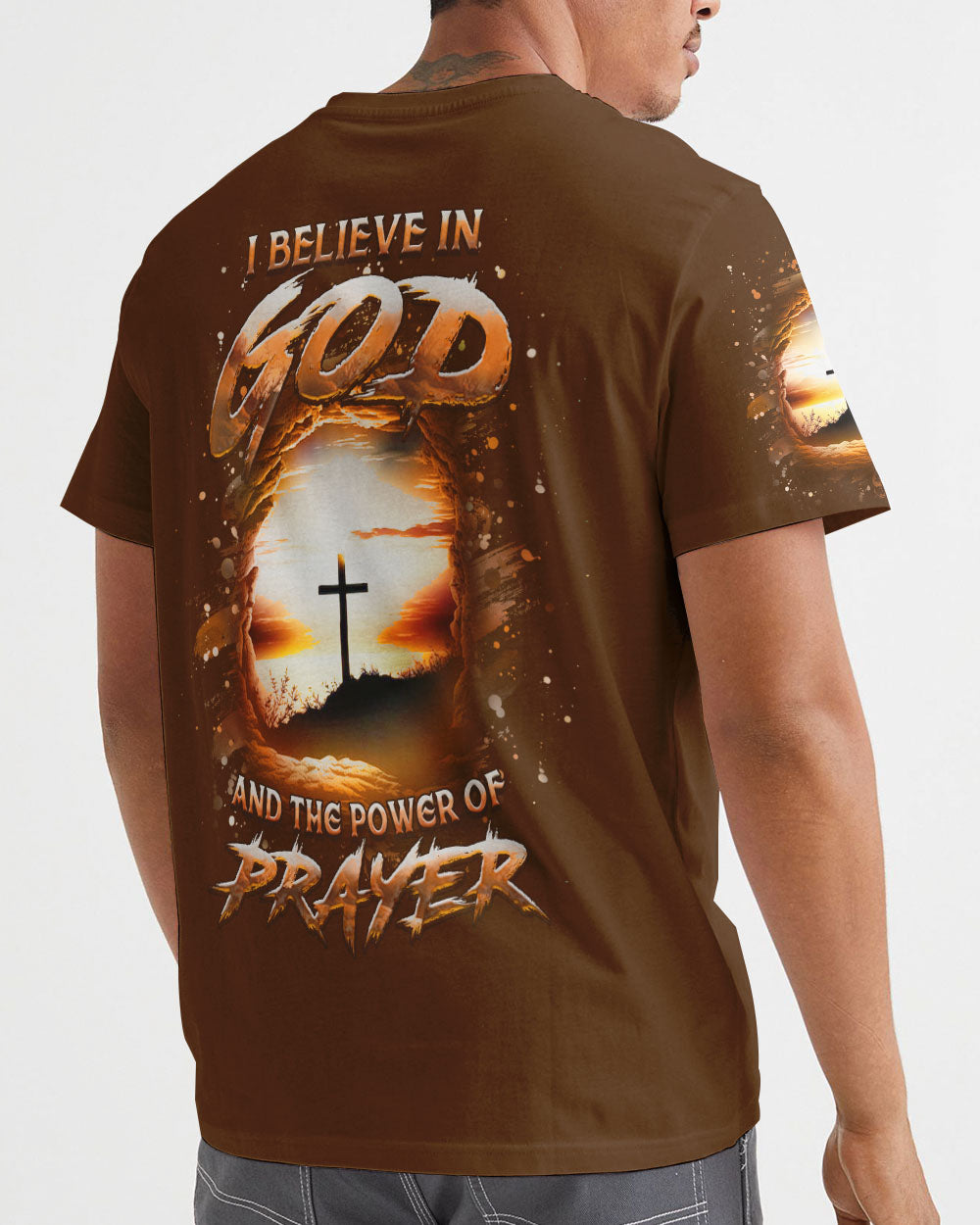 I Believe In God Men's All Over Print Shirt - Yhhn1203242