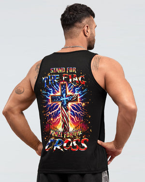 Stand For The Flag Kneel For The Cross Men's All Over Print Shirt - Yhhn1204241