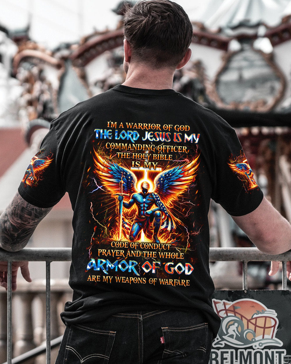 I'm A Warrior Of God Men's All Over Print Shirt - Yhhn1207241