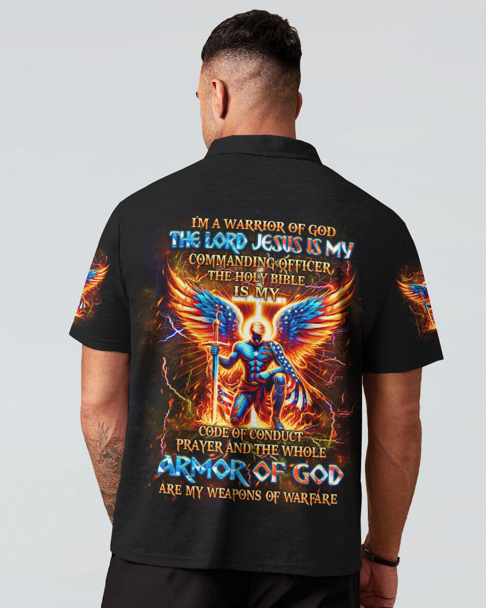 I'm A Warrior Of God Men's All Over Print Shirt - Yhhn1207241