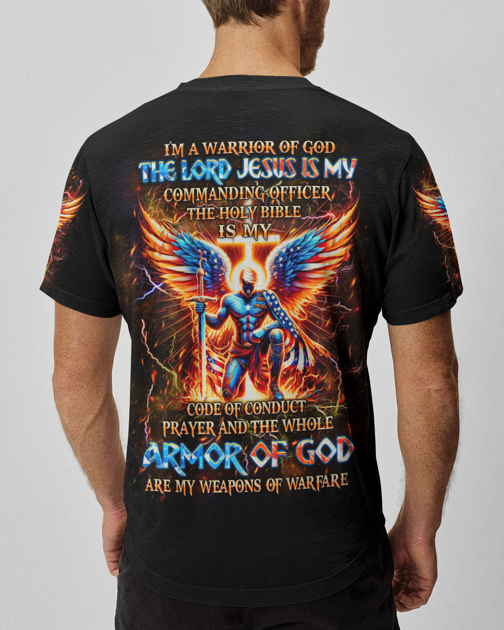 I'm A Warrior Of God Men's All Over Print Shirt - Yhhn1207241