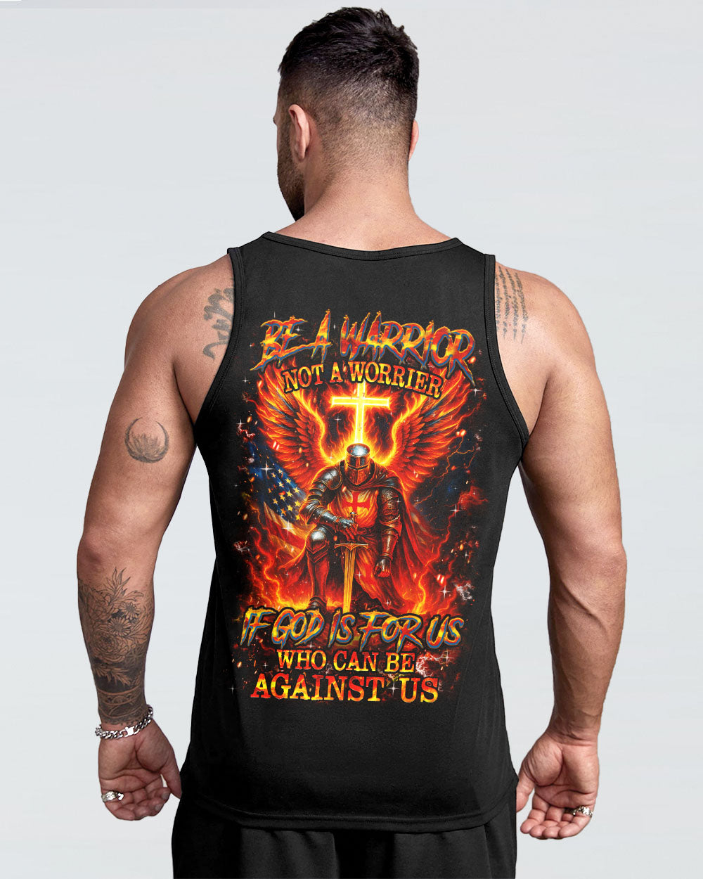 Be A Warrior Not A Worrier Men's All Over Print Shirt - Yhhn1209252